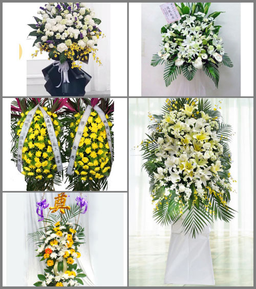 广东广州市白云区白事花篮预定